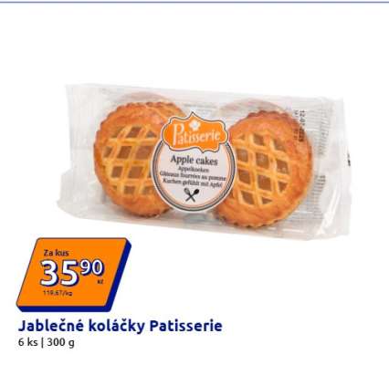 Jablečné koláčky Patisserie