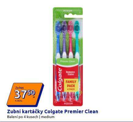 Zubní kartáčky Colgate Premier Clean