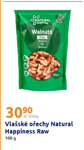 Vlašské ořechy Natural Happiness Raw