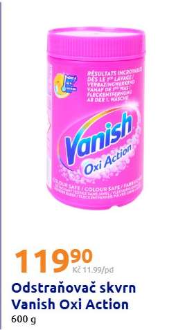 ODSTRAŇOVAČ SKVRN VANISH OXI ACTION