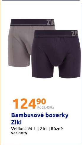 Bambusové boxerky Ziki