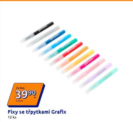 Fixy se třpytkami Grafix