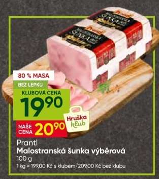 Prantl Malostranská šunka výběrová