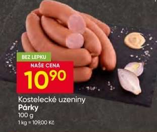 Kostelecké uzeniny Párečky