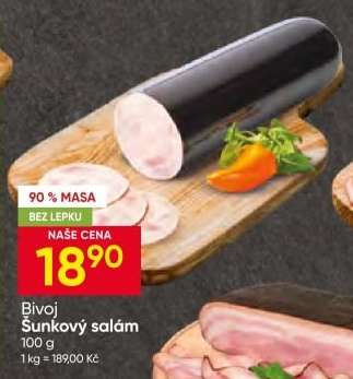 Bivoj Šunkový salám