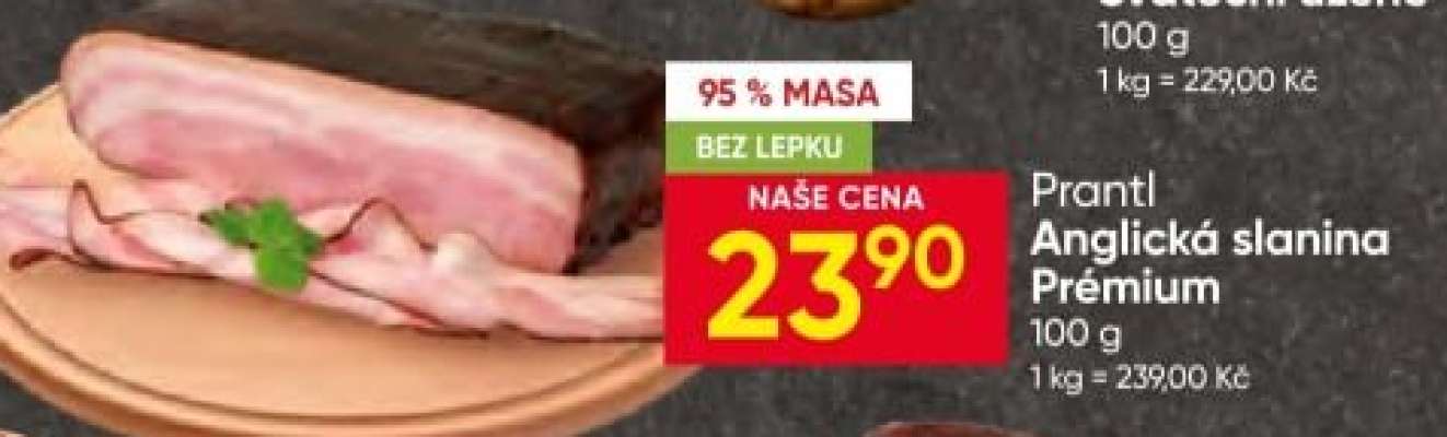 Prantl Anglická slanina prémiová