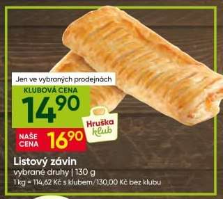 Listový závin