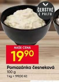 POMAZÁNKA ČESNEKOVÁ
