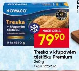 Treska v křupavém těstíčku Premium