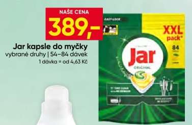Jar kapsle do myčky