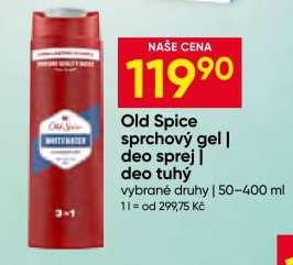 Old Spice sprchový gel | deo sprej | deo tuhý