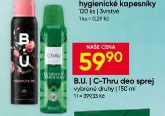 B.U. | C-Thru deo sprej