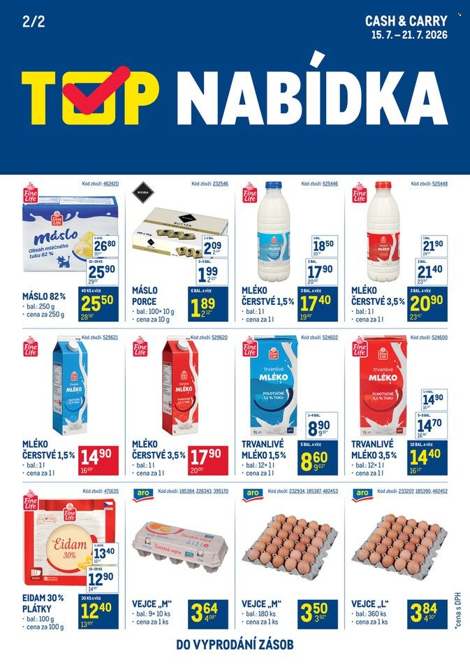 Leták MAKRO - 15. 7. 2026 - 21. 7. 2026. Strana 1