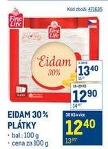 Eidam 30% plátky