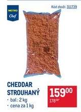 Cheddar strouhaný