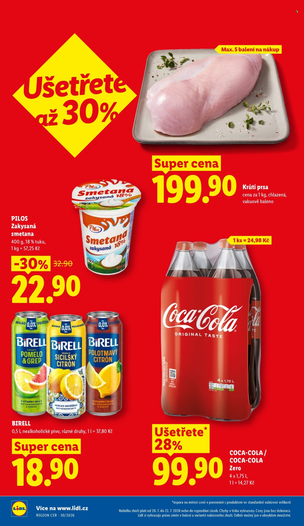 Leták Lidl - 20. 7. 2026 - 22. 7. 2026. Strana 2
