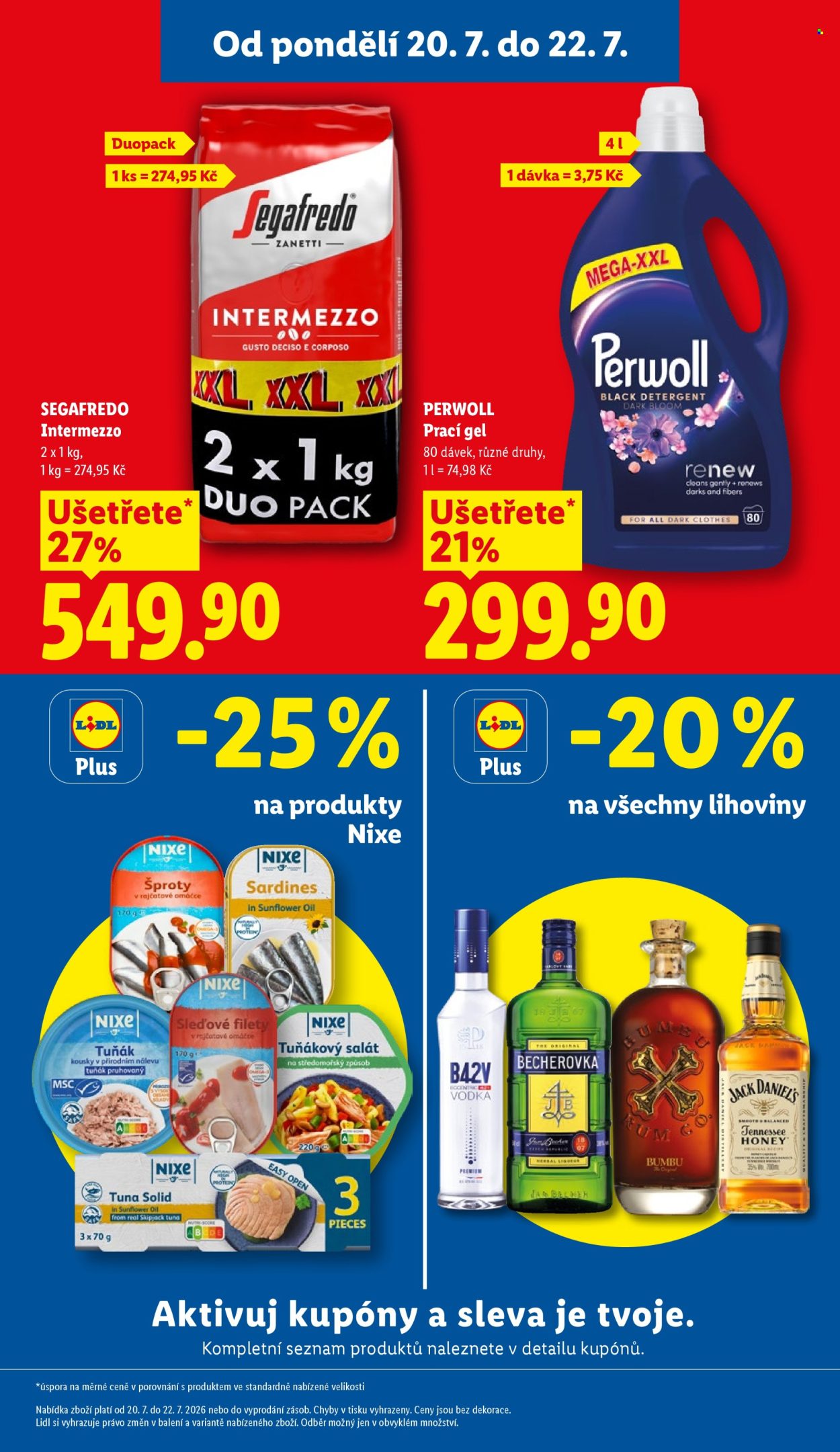 Leták Lidl - 20. 7. 2026 - 22. 7. 2026. Strana 3