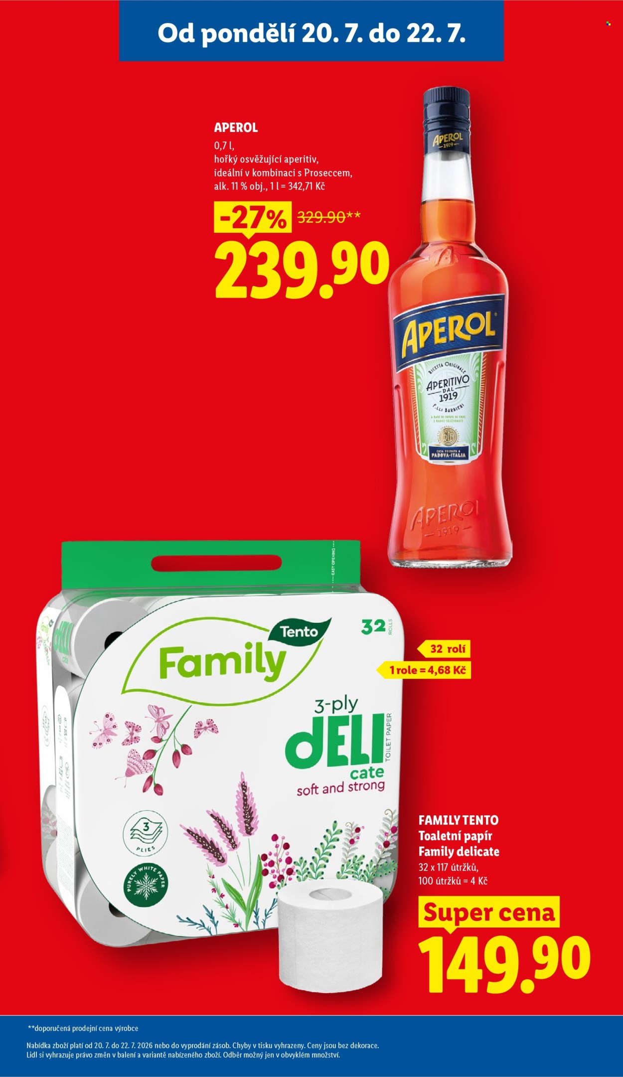Leták Lidl - 20. 7. 2026 - 22. 7. 2026. Strana 9