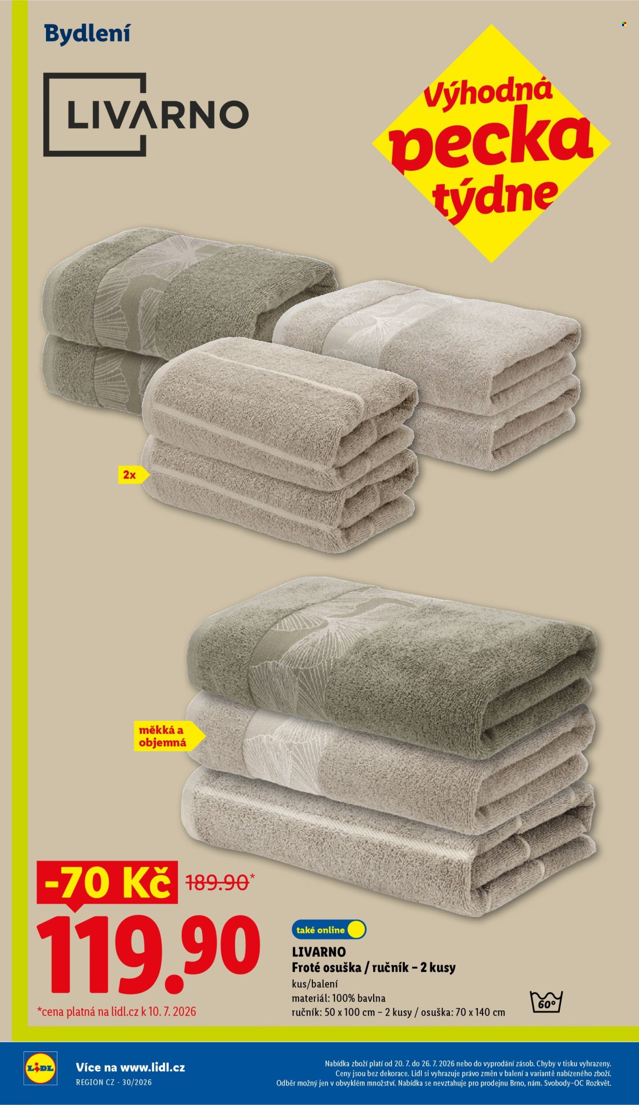 Leták Lidl - 20. 7. 2026 - 22. 7. 2026. Strana 10