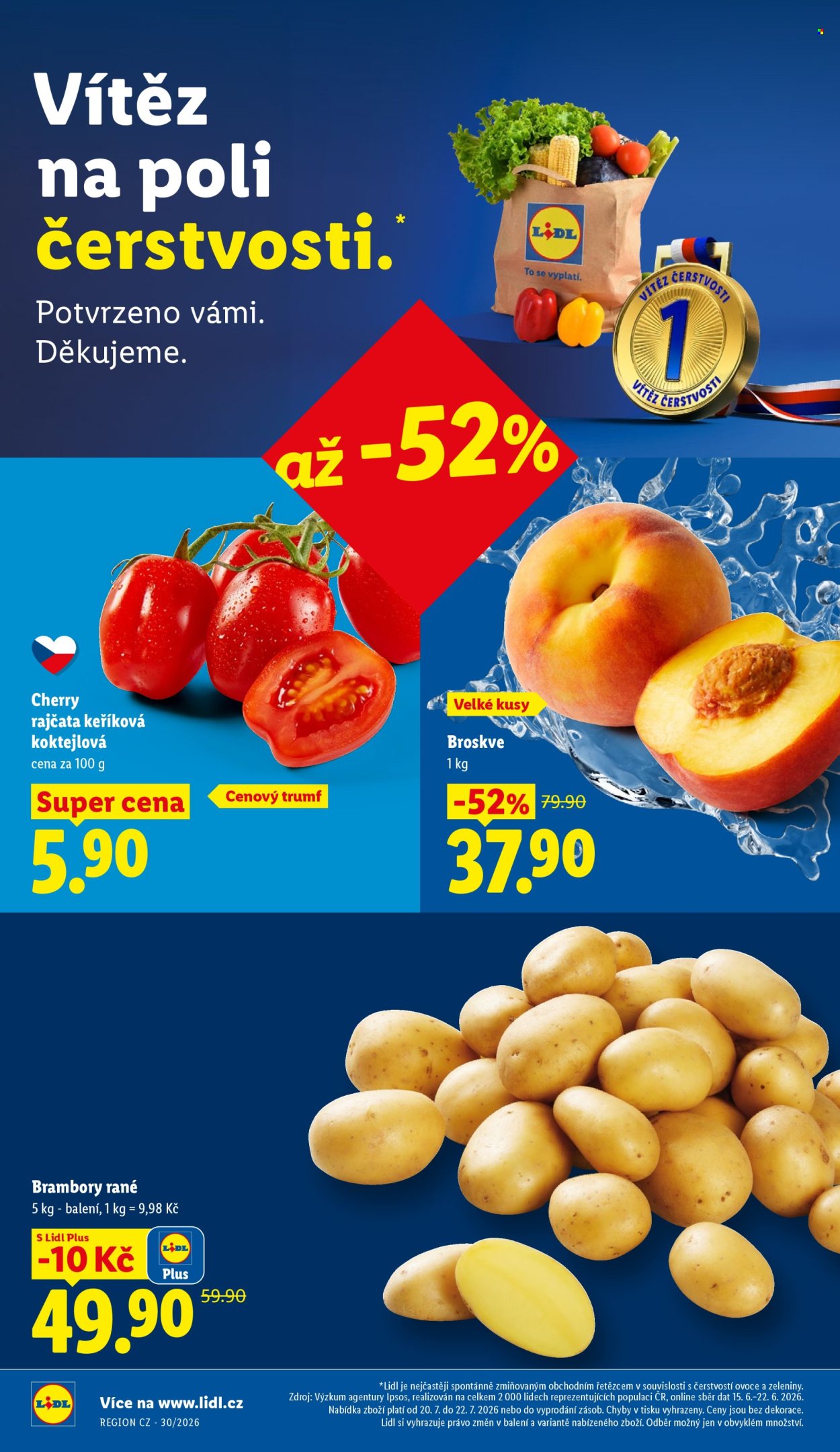 Leták Lidl - 20. 7. 2026 - 22. 7. 2026. Strana 12