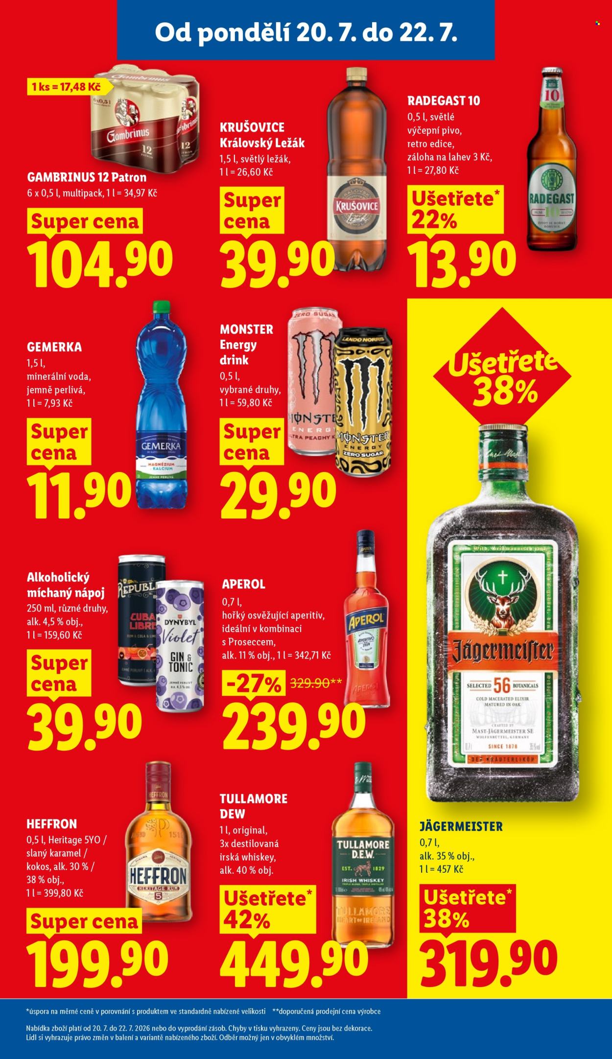 Leták Lidl - 20. 7. 2026 - 22. 7. 2026. Strana 19
