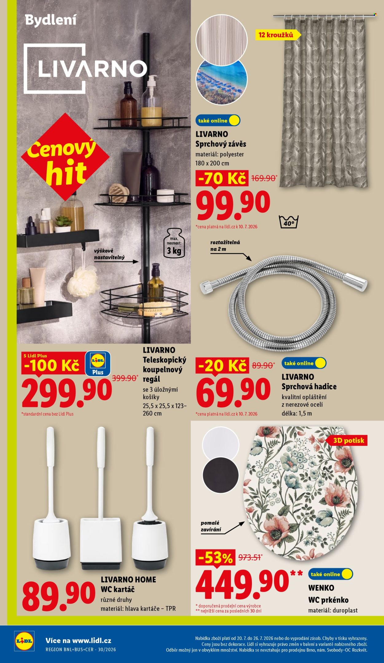 Leták Lidl - 20. 7. 2026 - 22. 7. 2026. Strana 34