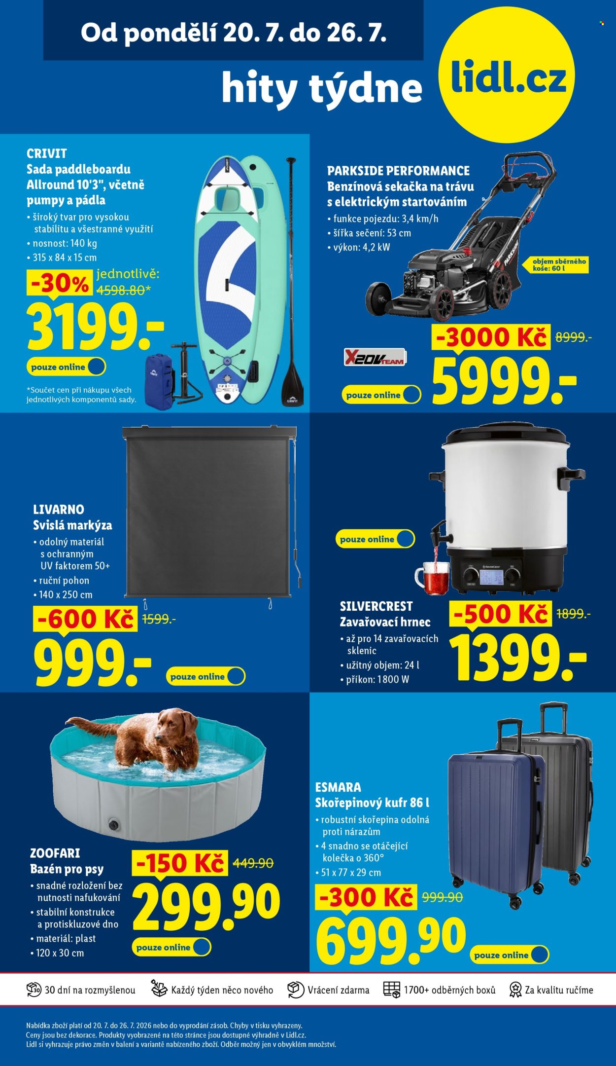 Leták Lidl - 20. 7. 2026 - 22. 7. 2026. Strana 43