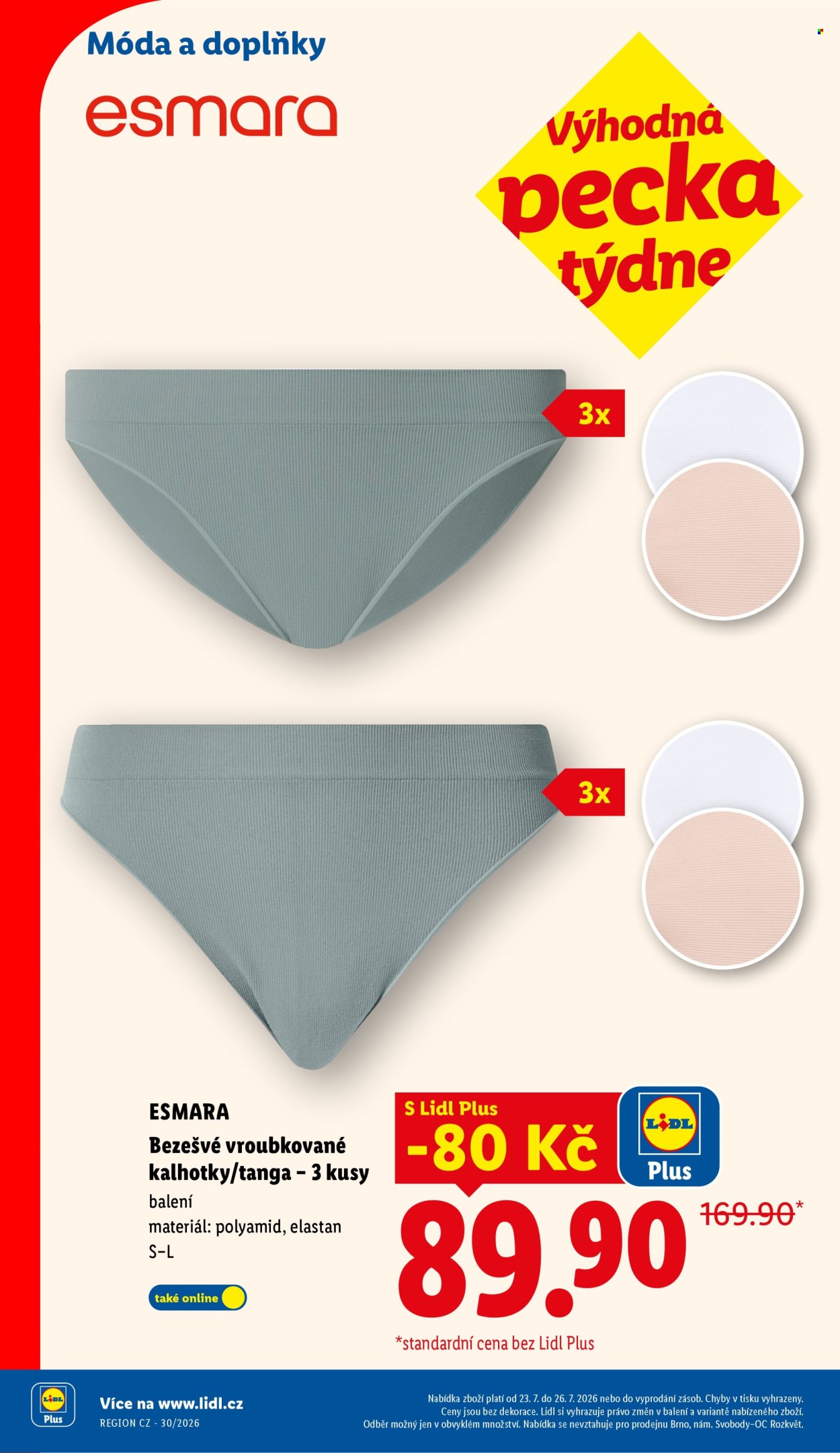 Leták Lidl - 23. 7. 2026 - 26. 7. 2026. Strana 10
