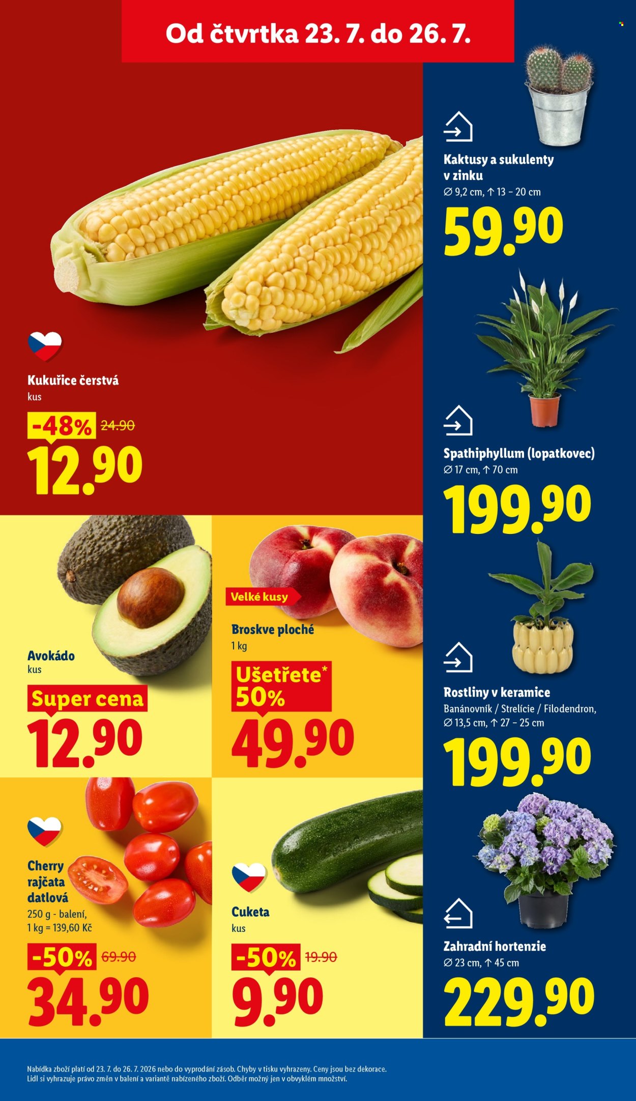 Leták Lidl - 23. 7. 2026 - 26. 7. 2026. Strana 13