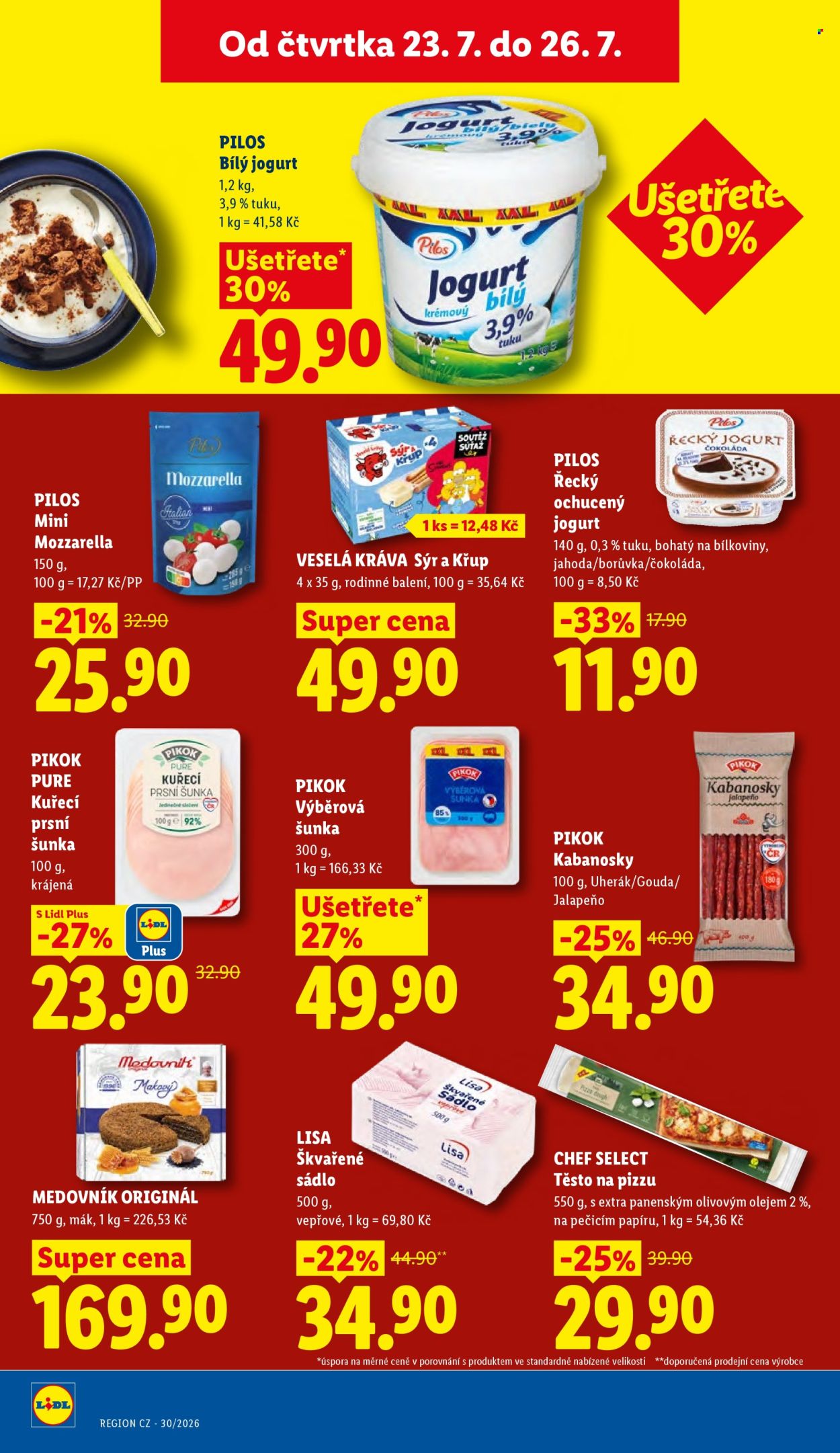 Leták Lidl - 23. 7. 2026 - 26. 7. 2026. Strana 22