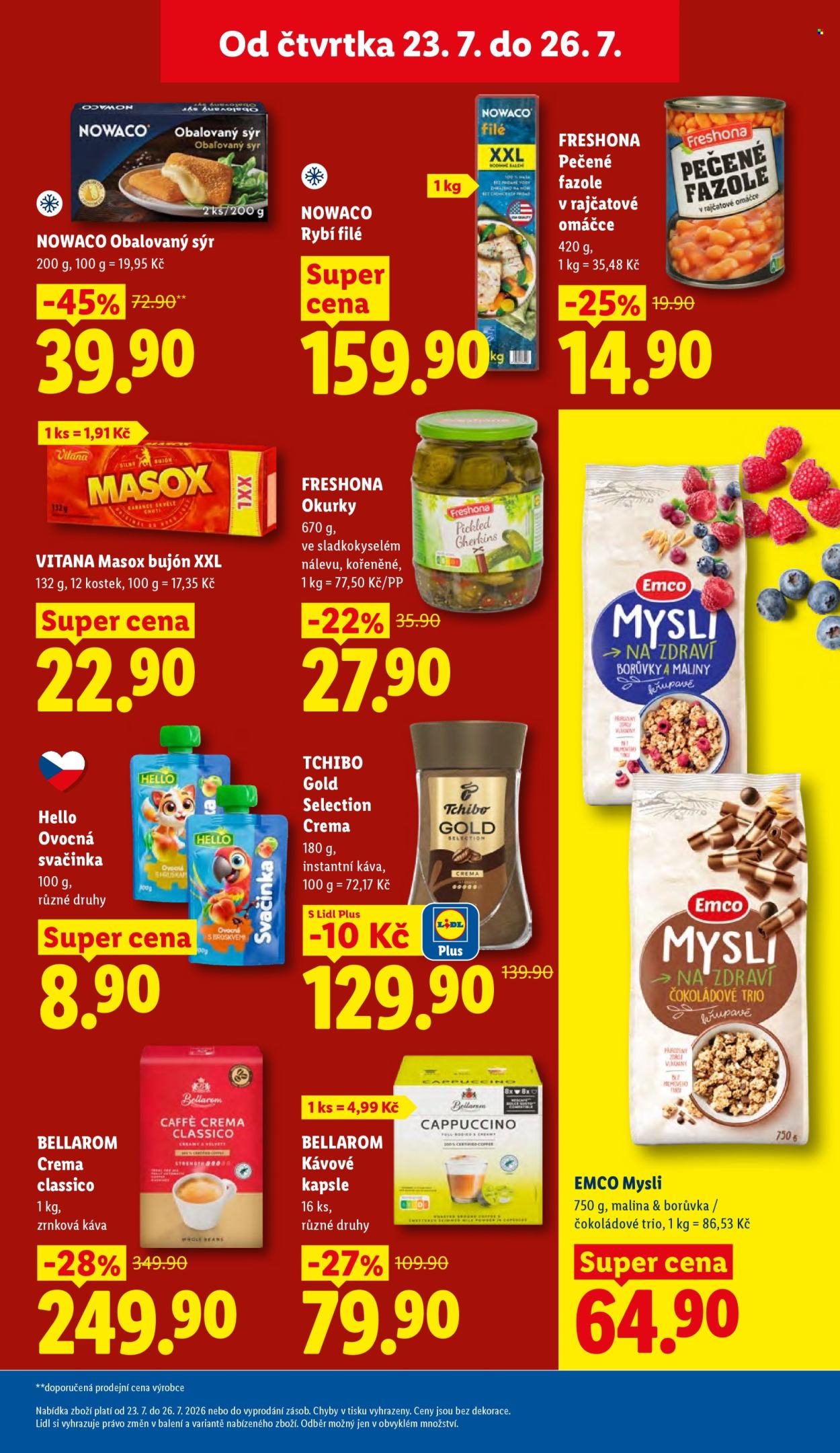 Leták Lidl - 23. 7. 2026 - 26. 7. 2026. Strana 23
