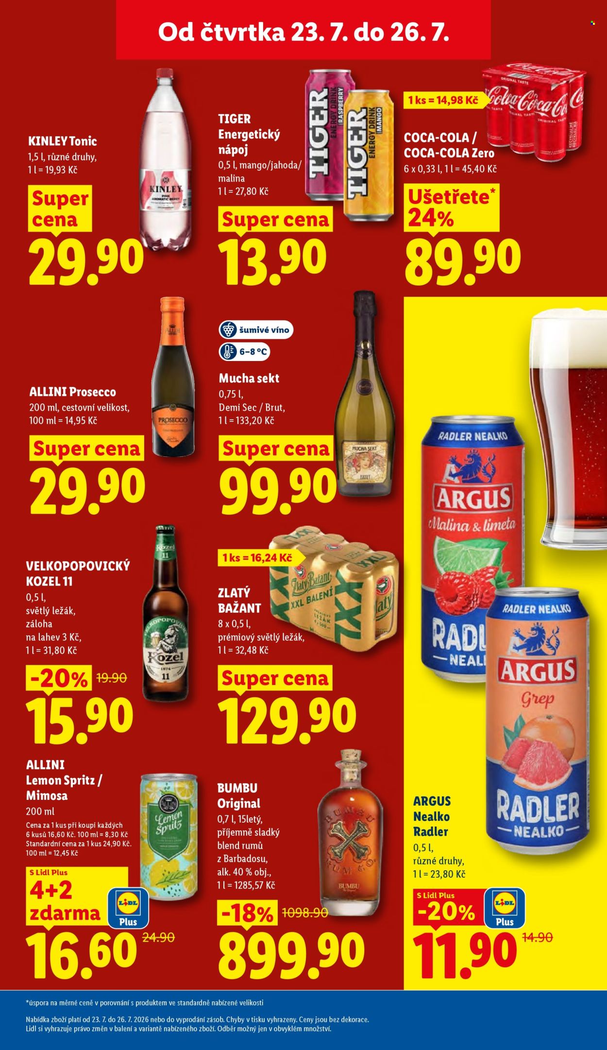 Leták Lidl - 23. 7. 2026 - 26. 7. 2026. Strana 25