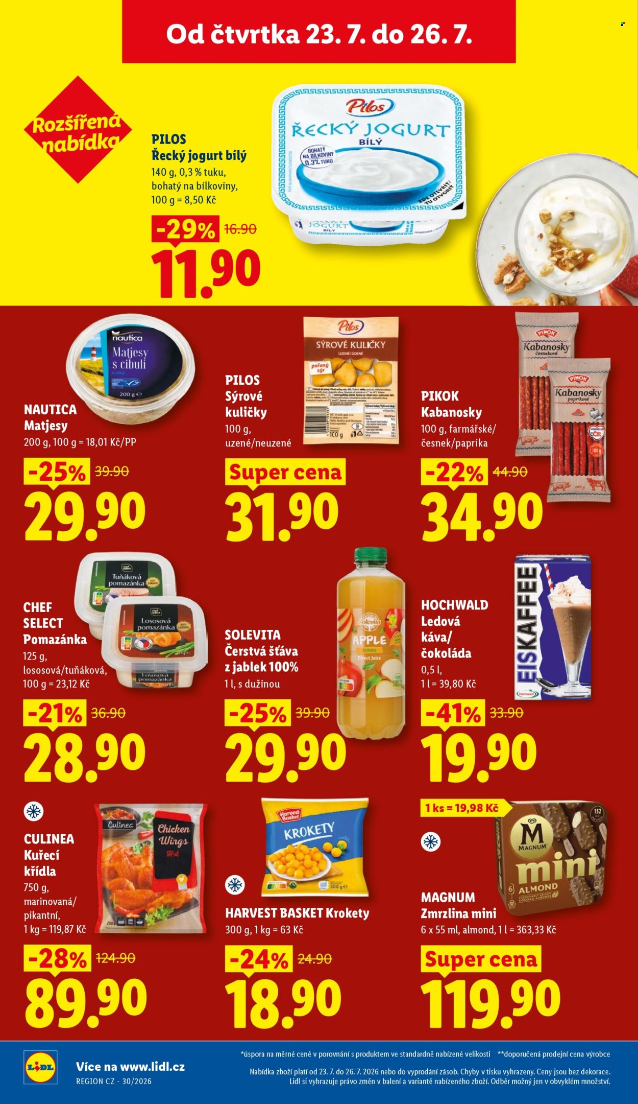 Leták Lidl - 23. 7. 2026 - 26. 7. 2026. Strana 26