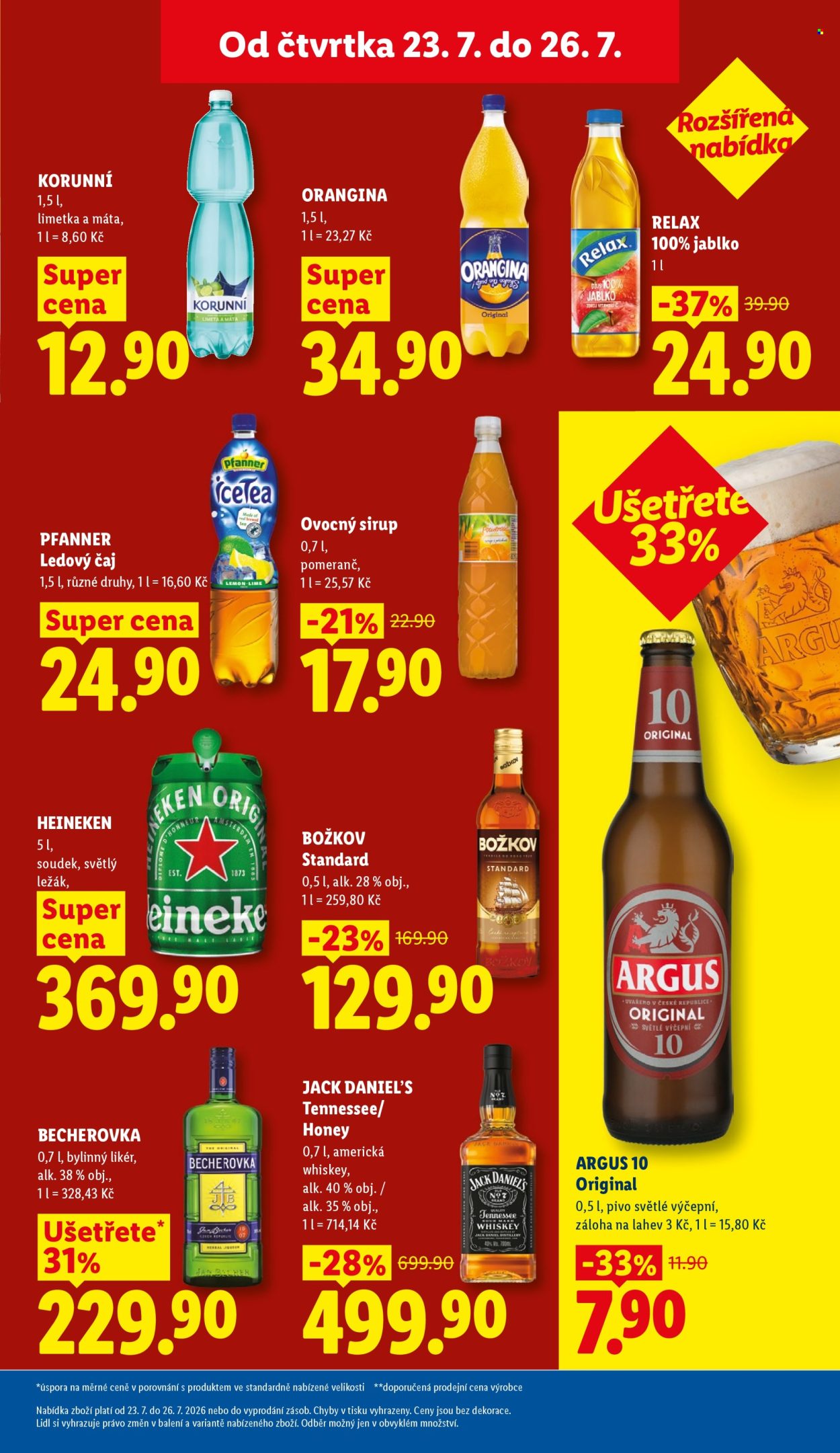 Leták Lidl - 23. 7. 2026 - 26. 7. 2026. Strana 27