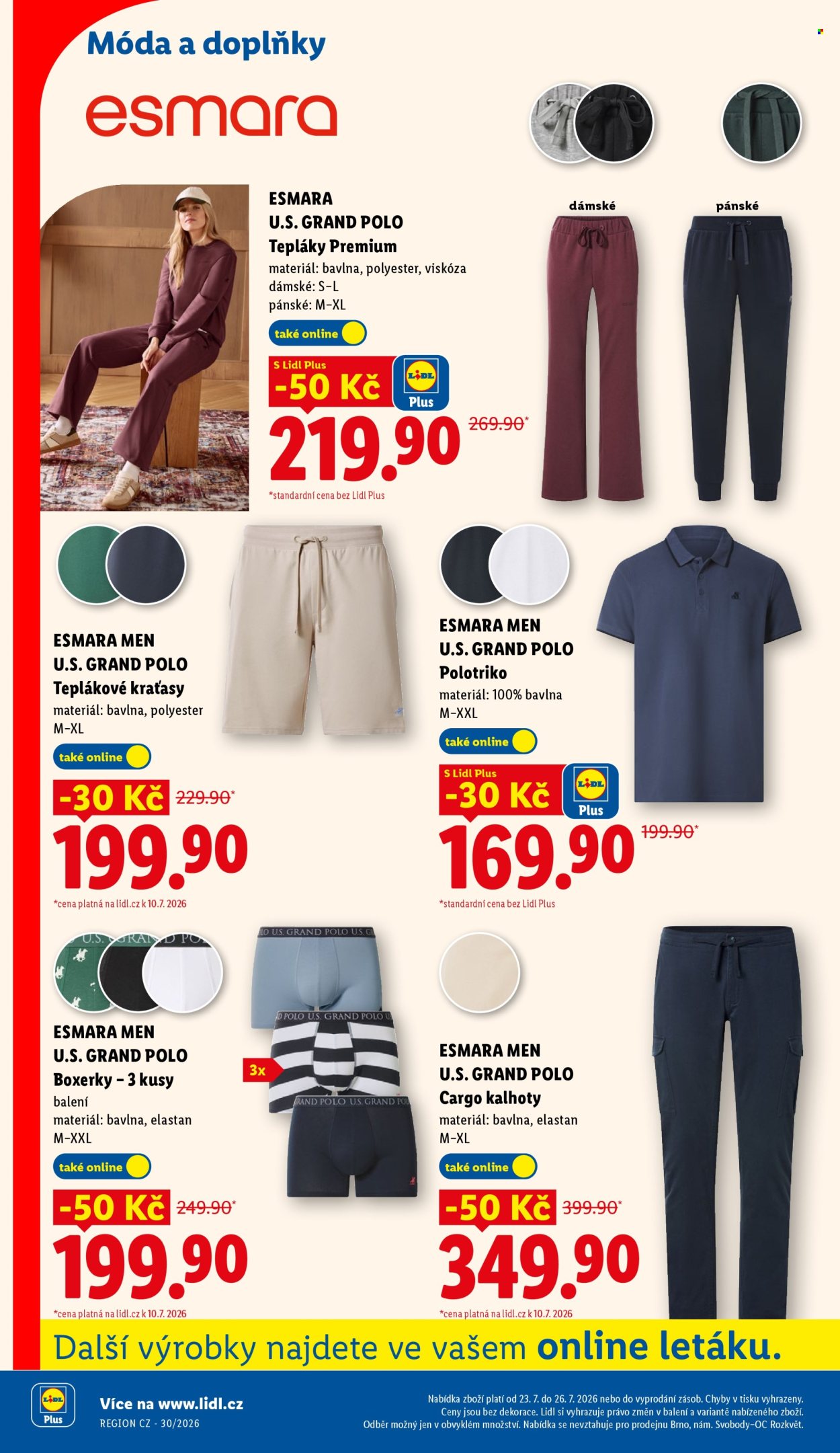Leták Lidl - 23. 7. 2026 - 26. 7. 2026. Strana 34