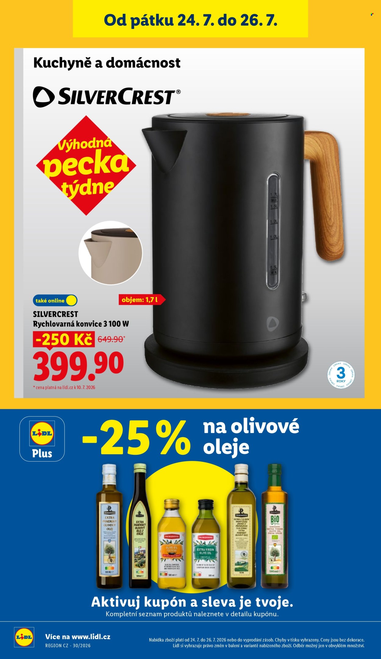 Leták Lidl - 23. 7. 2026 - 26. 7. 2026. Strana 46