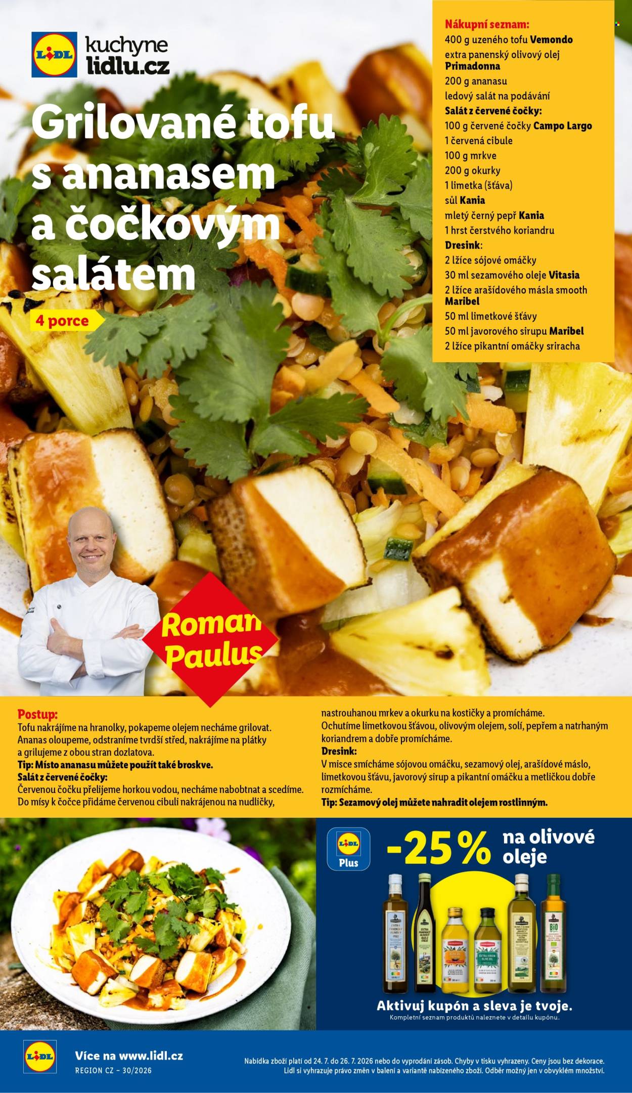 Leták Lidl - 23. 7. 2026 - 26. 7. 2026. Strana 52