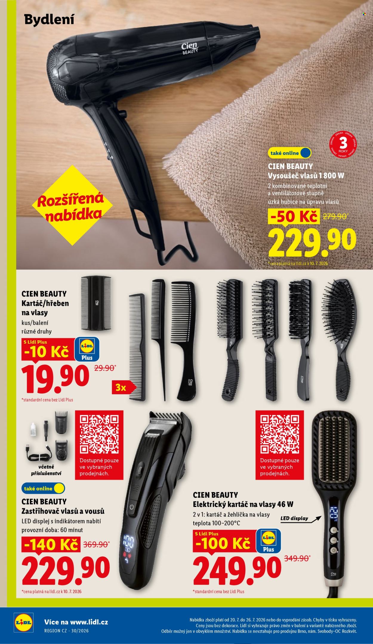 Leták Lidl - 20. 7. 2026 - 26. 7. 2026. Strana 6
