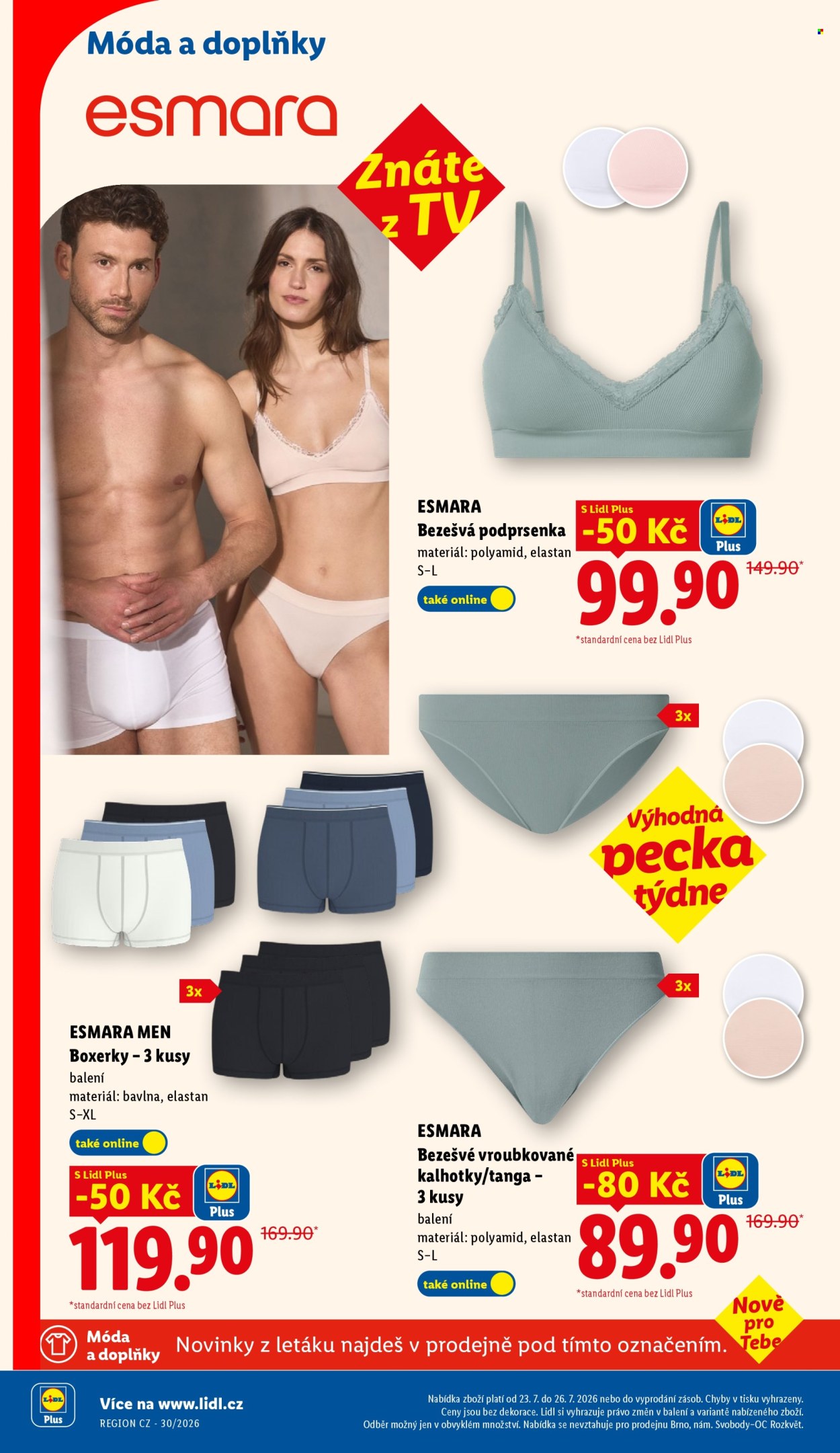 Leták Lidl - 20. 7. 2026 - 26. 7. 2026. Strana 14