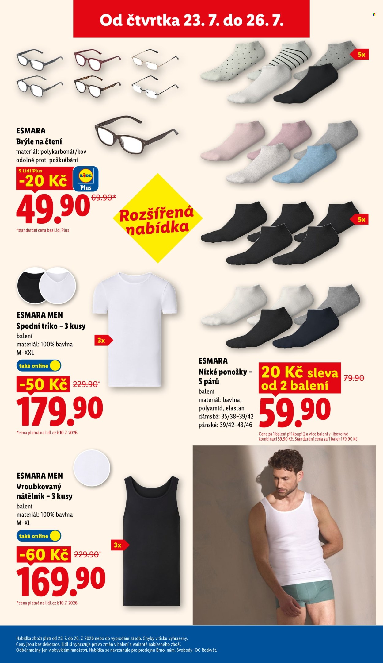 Leták Lidl - 20. 7. 2026 - 26. 7. 2026. Strana 17