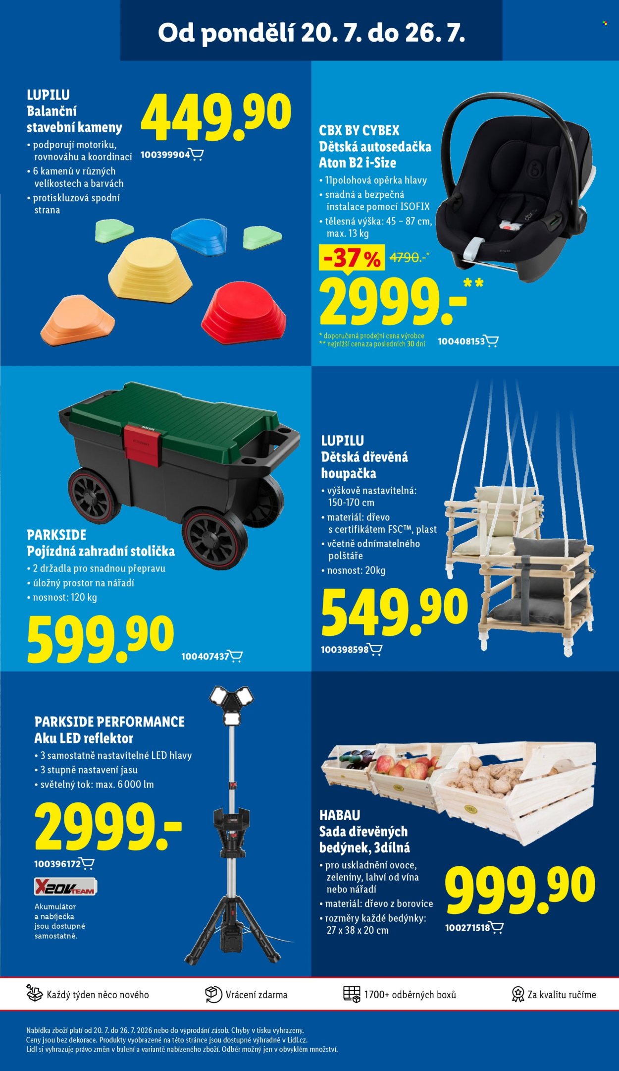 Leták Lidl - 20. 7. 2026 - 26. 7. 2026. Strana 29