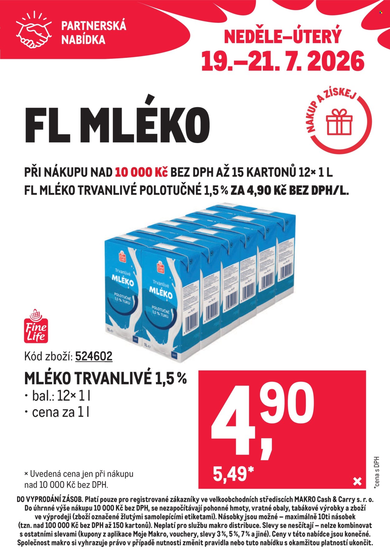 Leták MAKRO - 19. 7. 2026 - 21. 7. 2026. Strana 2