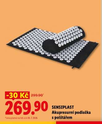 sensiplast Akupresurní podložka s polštářem