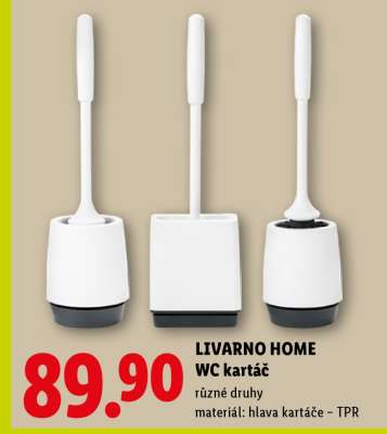 LIVARNO HOME WC KARTÁČ
