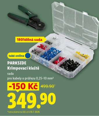 PARKSIDE KRIMPOVACÍ KLEŠTĚ