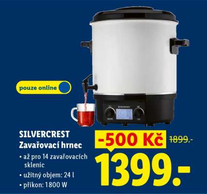 SilverCrest Zavařovací hrnec