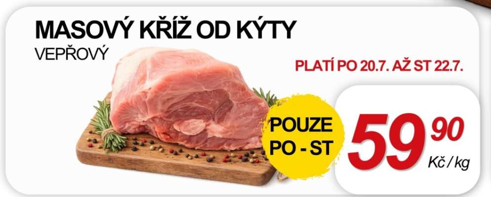 Masový kříž od kýty