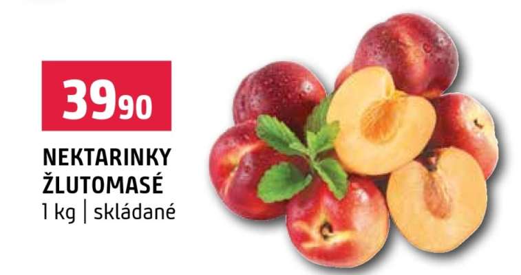 Nektarinky žlutomasé