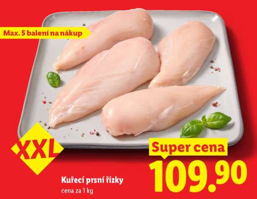 Kuřecí prsní řízky