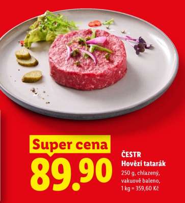 ČESTR Hovězí tatarák